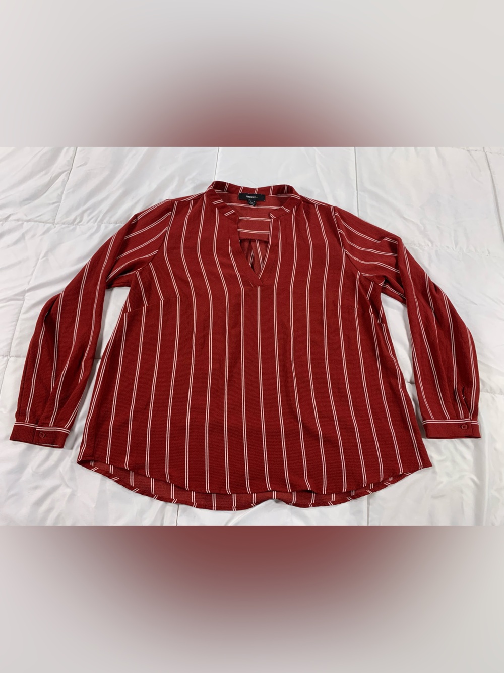 Pre loved FOREVER 21 long sleeve top womens size 1X